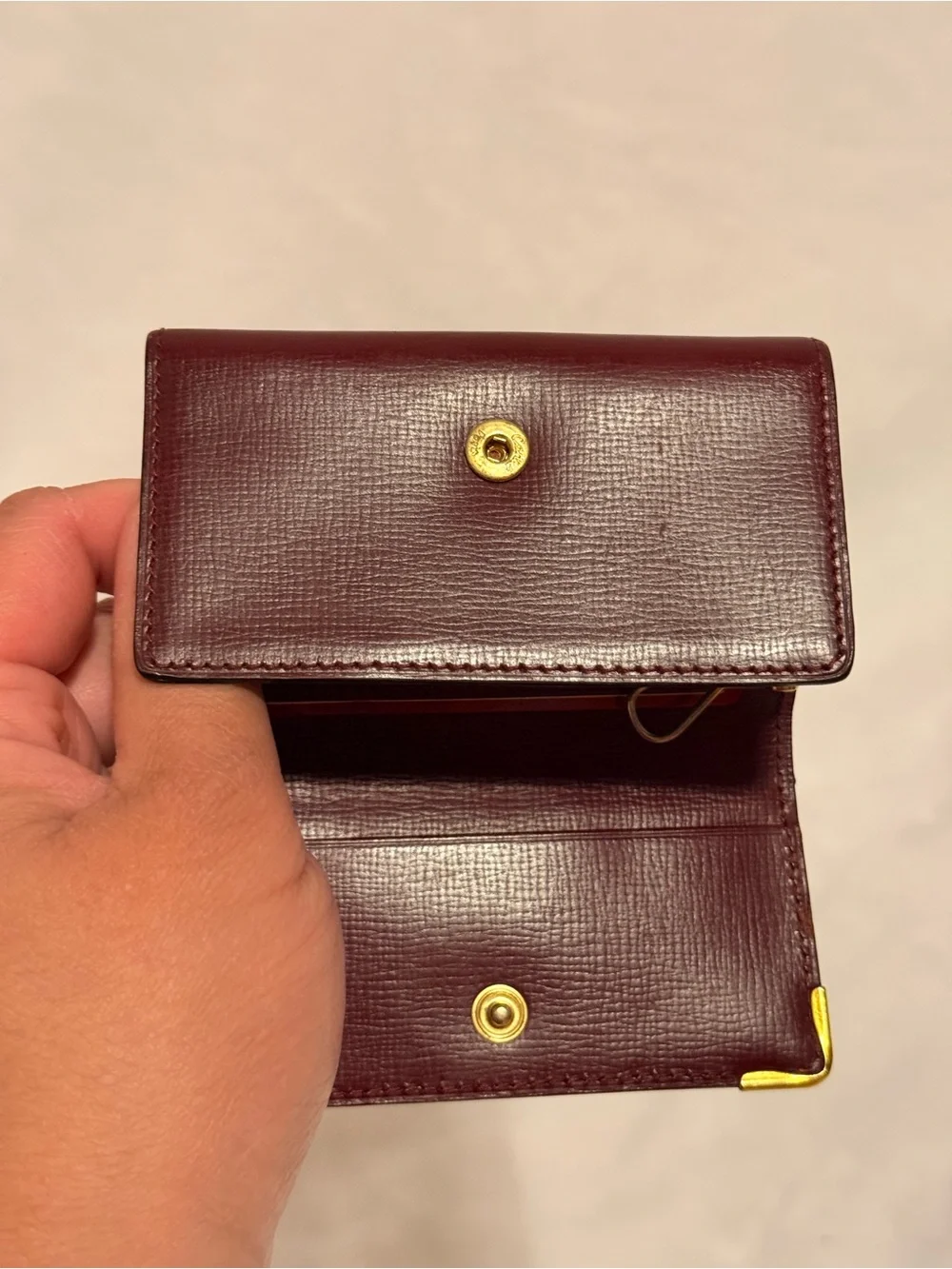 Cartier Must de Cartier 6-key Ring Burgundy